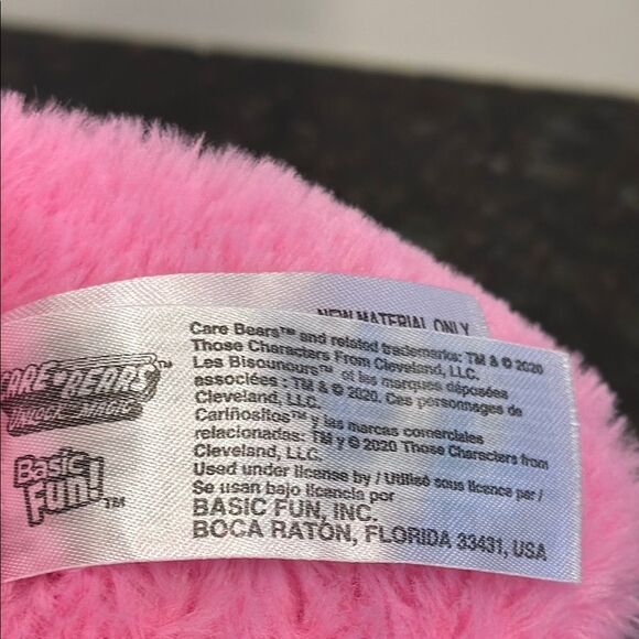 Care Bears -Cheer Bear Pink Rainbow Plush. Size 13” - Picture 9 of 10